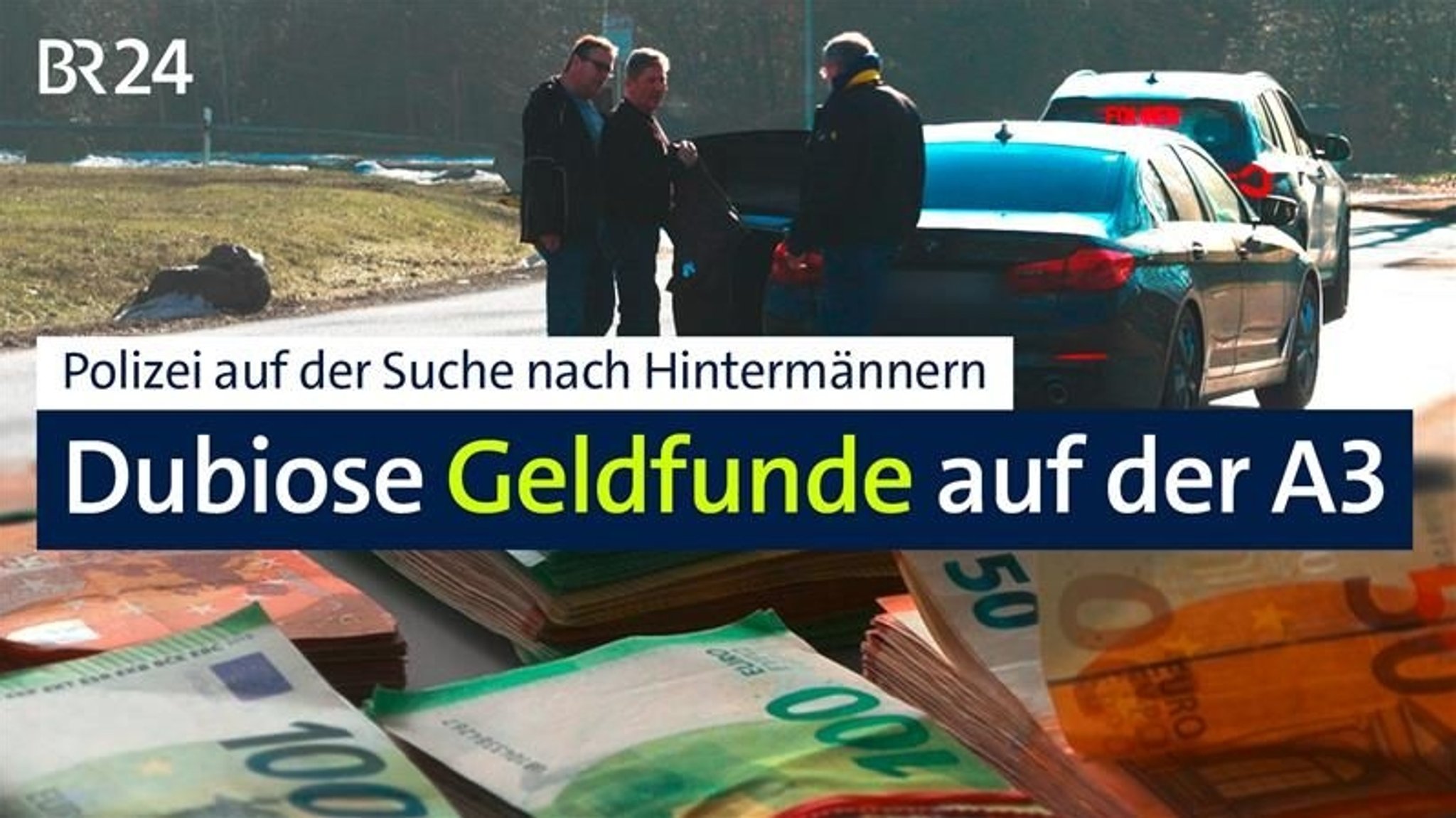 Polizeifahnder bei einer Fahrzeugkontrolle