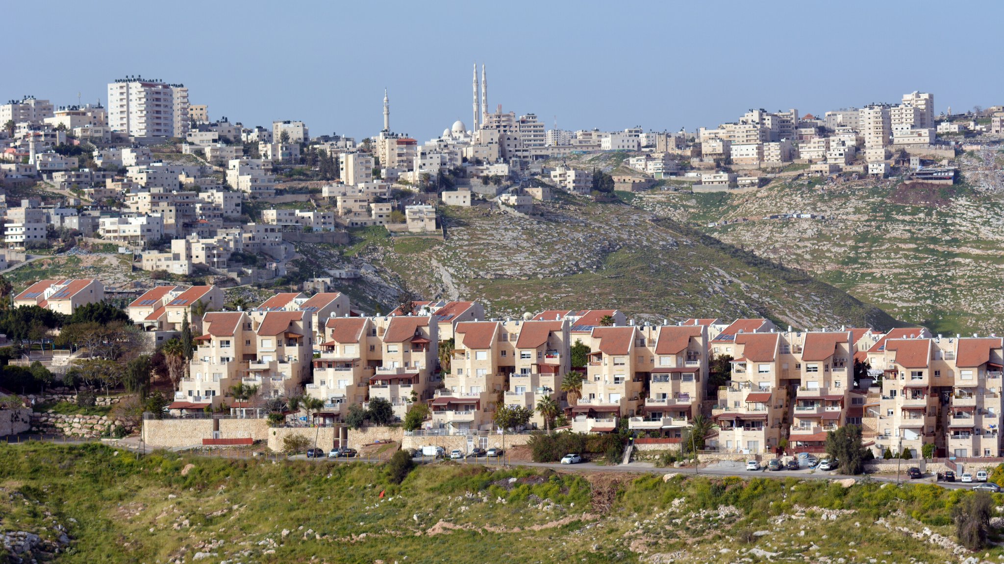 Siedlungen in der Westbank