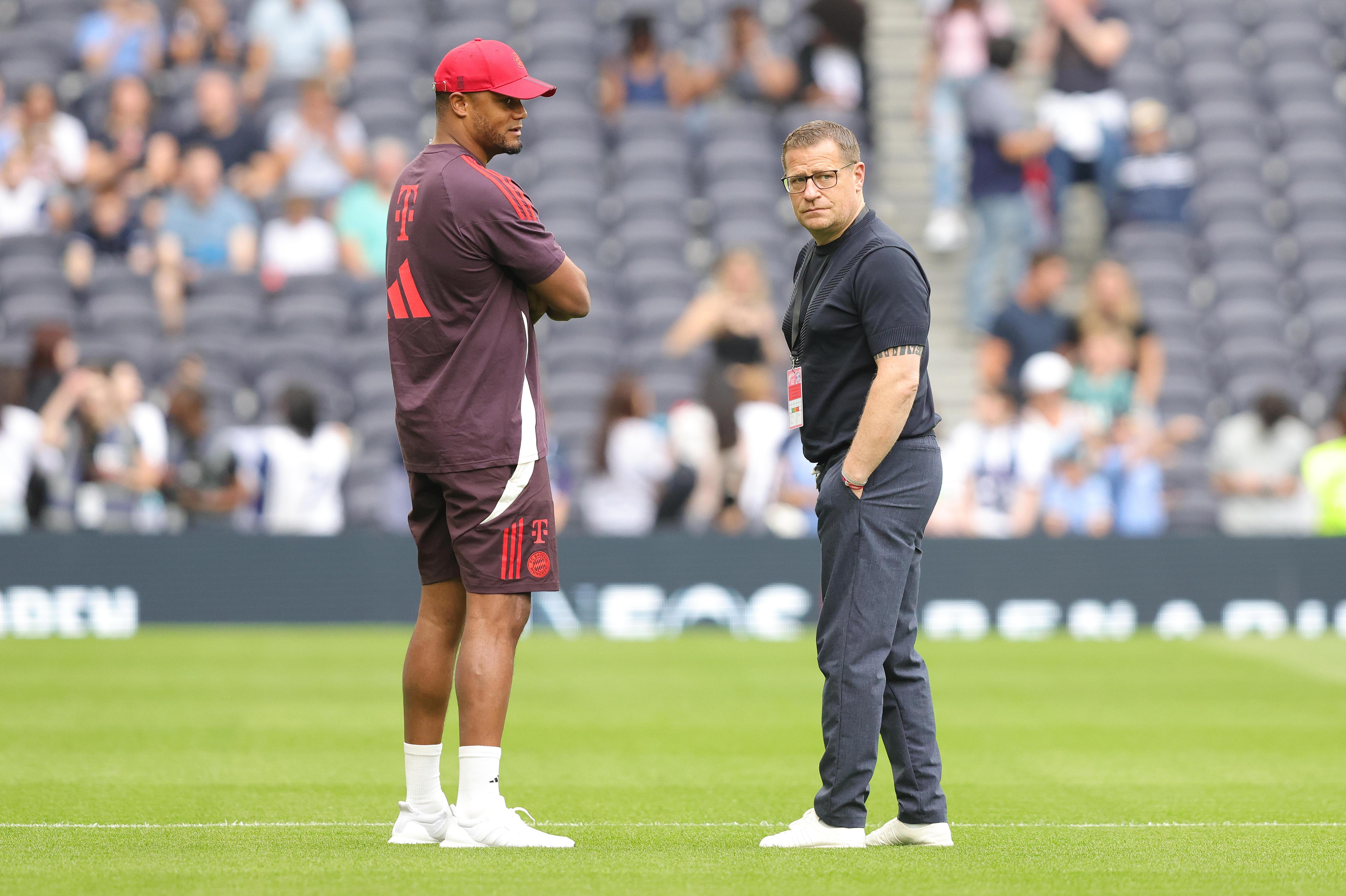 Vincent Kompany und Max Eberl