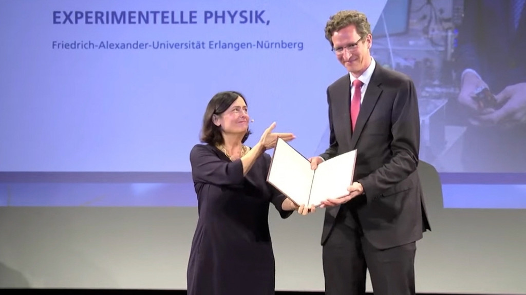 Leibniz-Preis für Erlanger Physiker Peter Hommelhoff