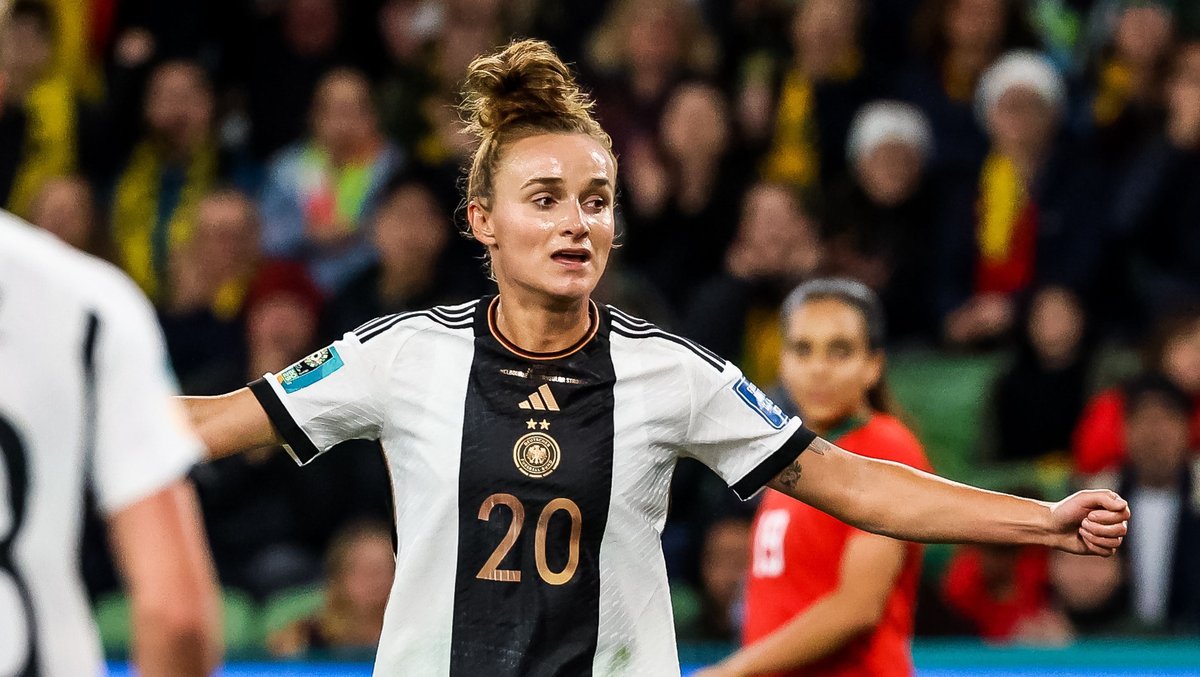 Lina Magull beim WM-Auftakt der DFB-Frauen gegen Marokko