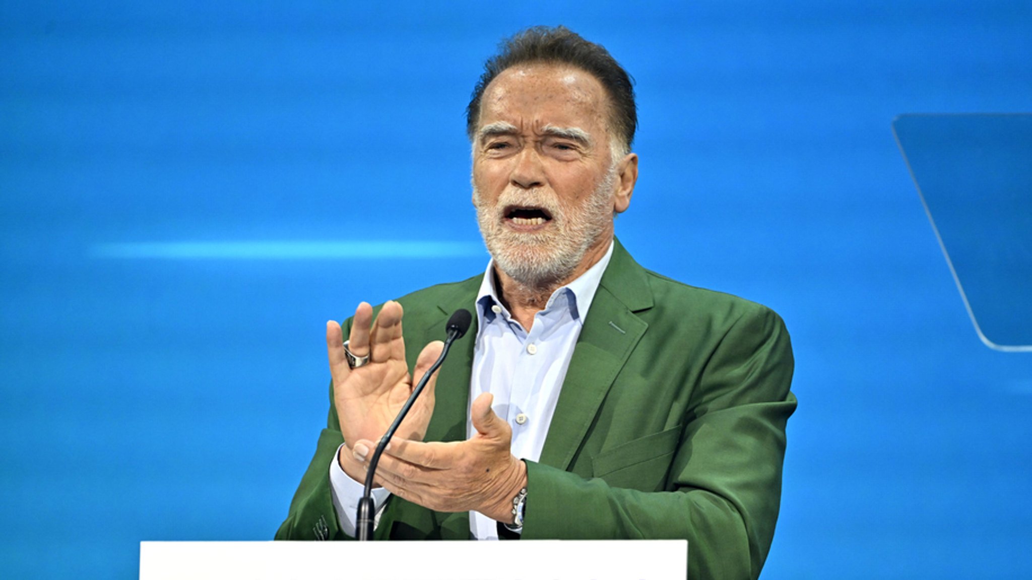 Arnold Schwarzenegger beim «Austrian World Summit»