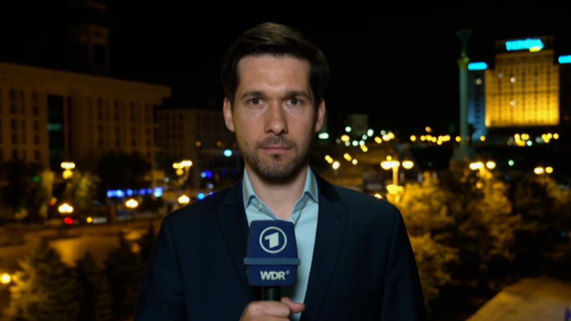 Im Video: ARD-Korrespondent Vassili Golod in Kyiv