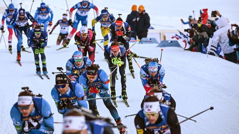 Biathlon-Weltcup in Frankreich