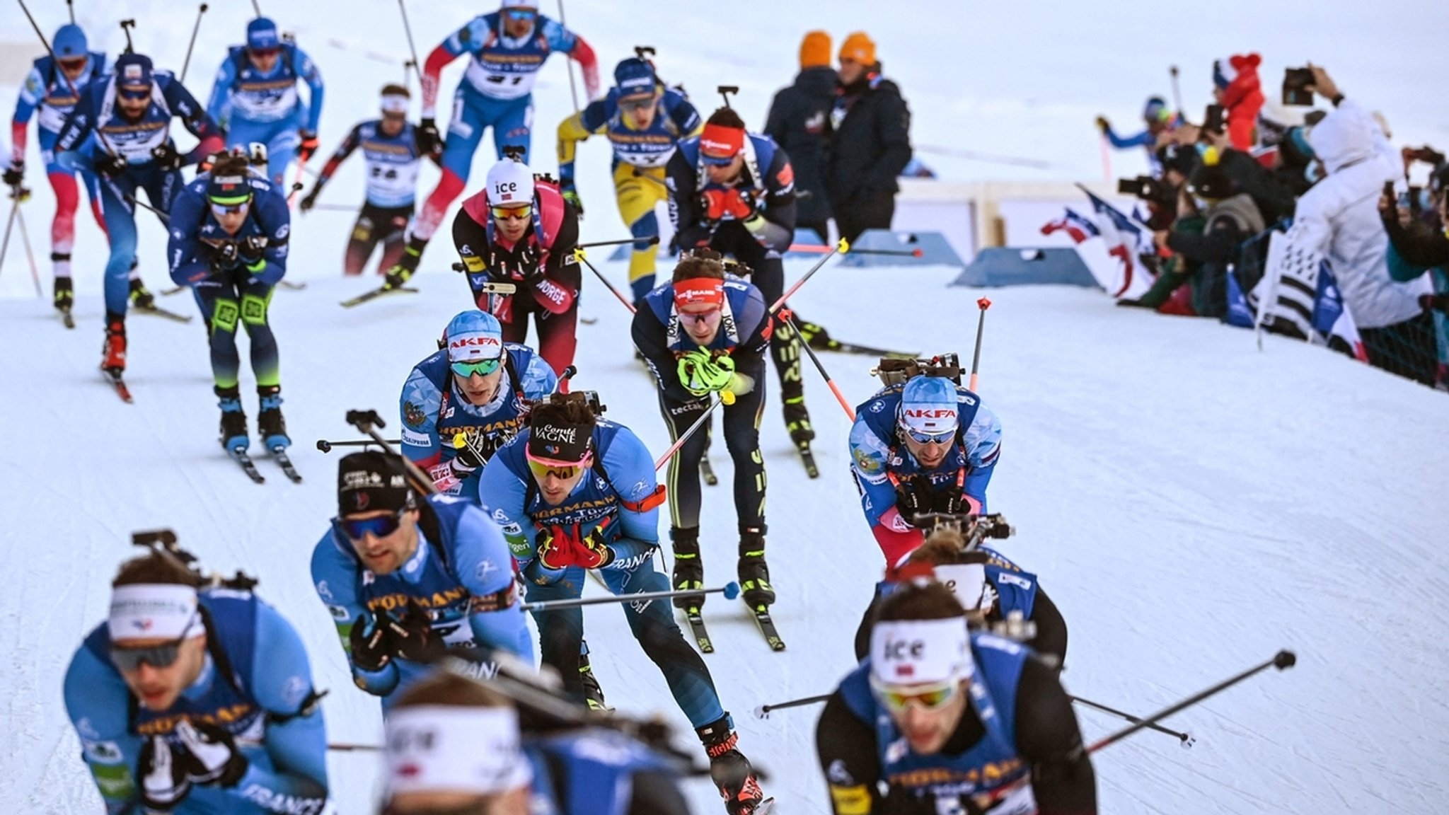 Biathlon-Weltcup in Frankreich