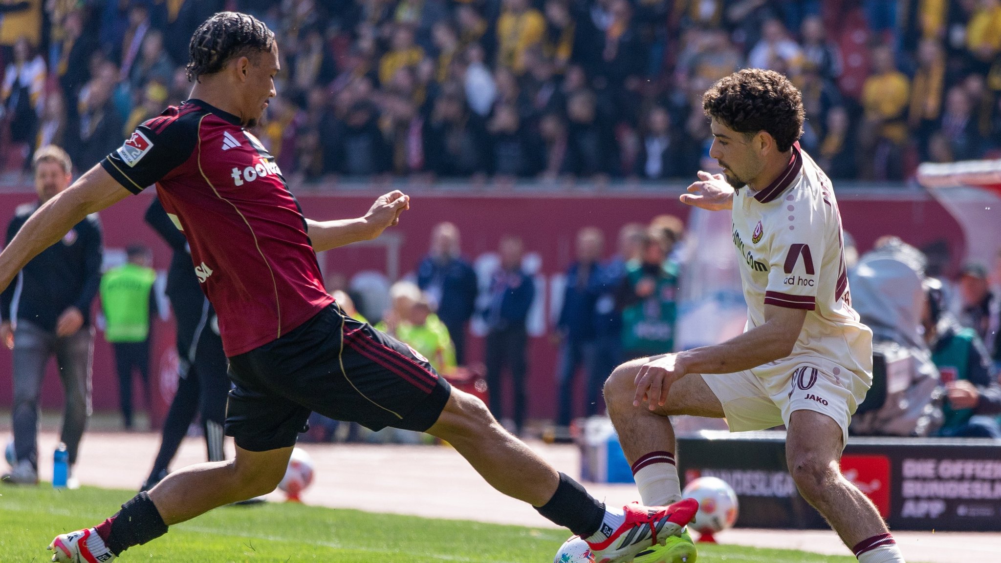 1. FC Nürnberg gegen Dynamo Dresden