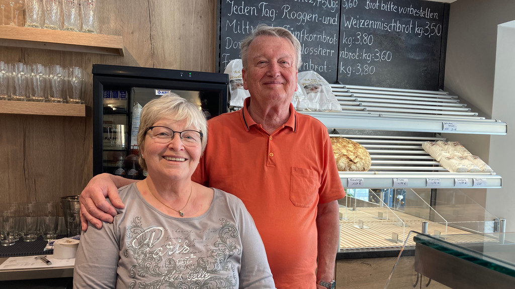 Petra und Hans Korherr in ihrer "Bäckerei Korherr" in Furth im Wald 