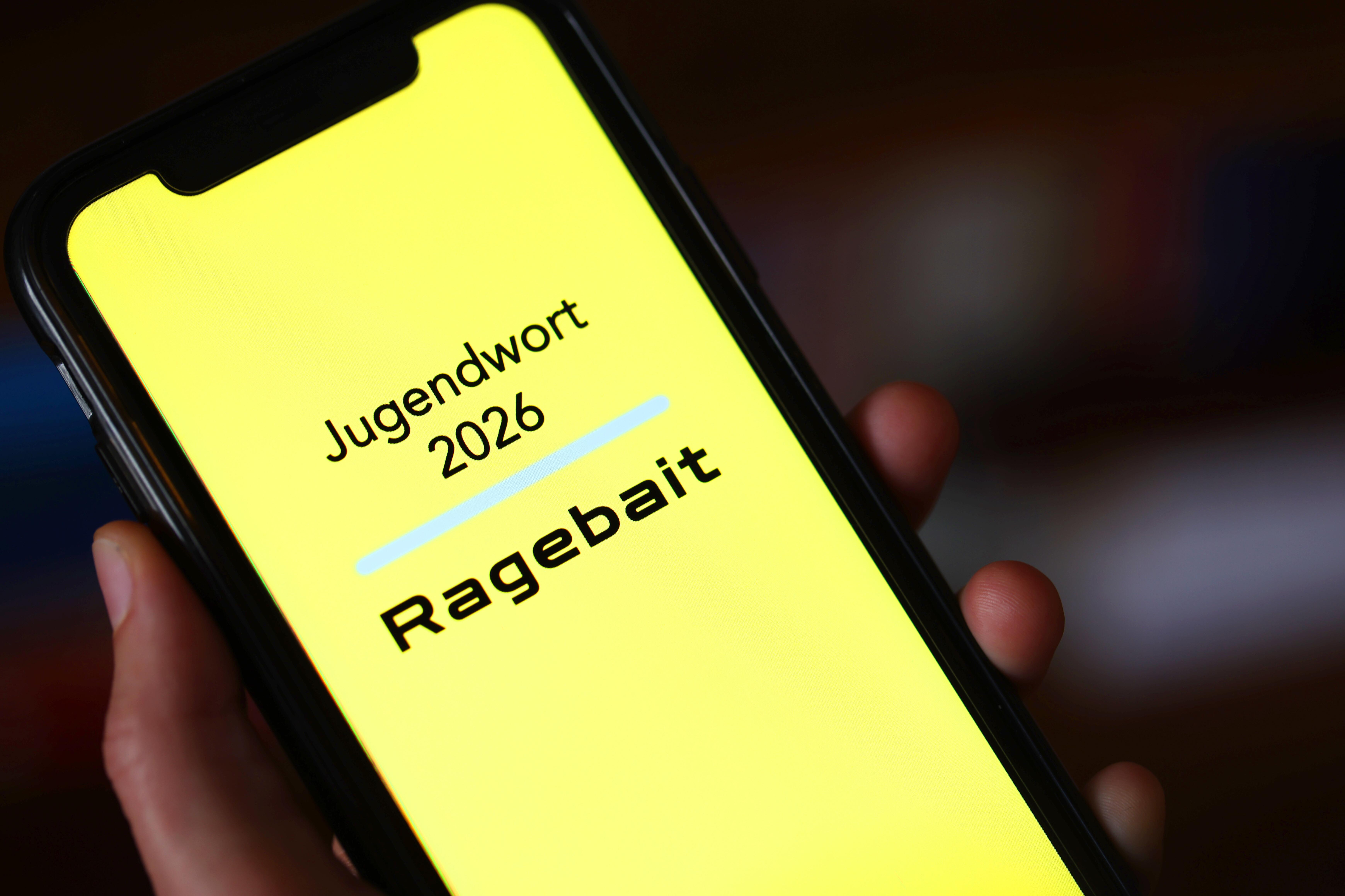 Das Jugendwort des Jahres 2026 lautet "Ragebait" | Bild:picture alliance / Caro Kadatz | Caro Kadatz