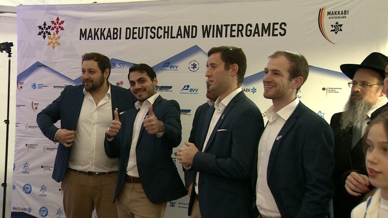 Organisatoren der Makkabi-Wintergames.