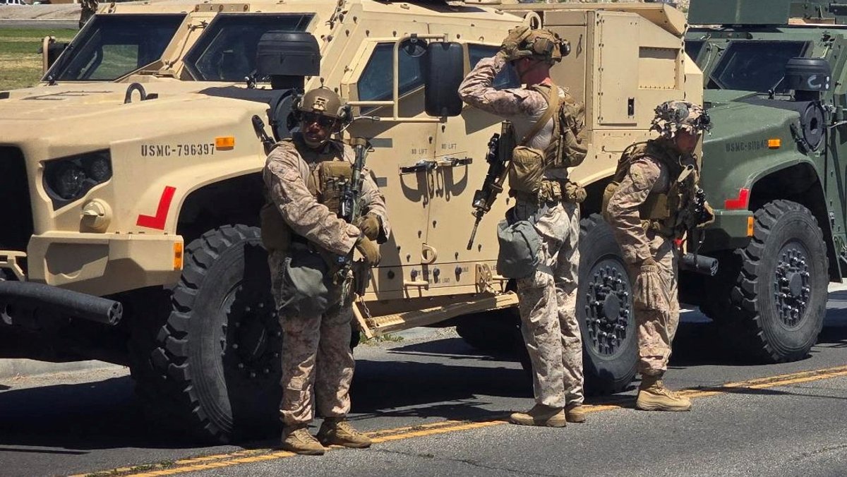 Lage in L.A. spitzt sich zu: Trump entsendet jetzt auch Marines