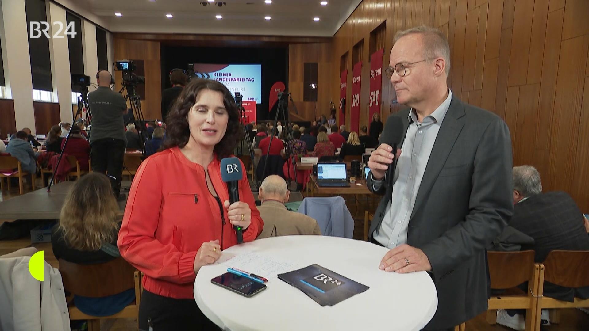 SPD-Generalsekretär Miersch im BR24-Interview