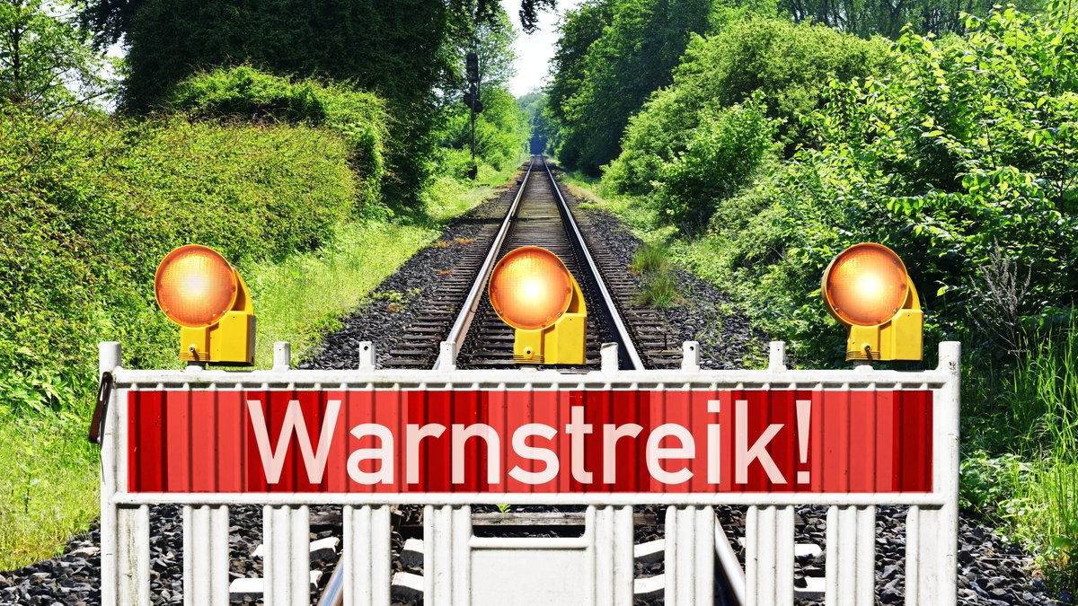 Bahnstreik: Auch in Schwaben stehen die Züge still
