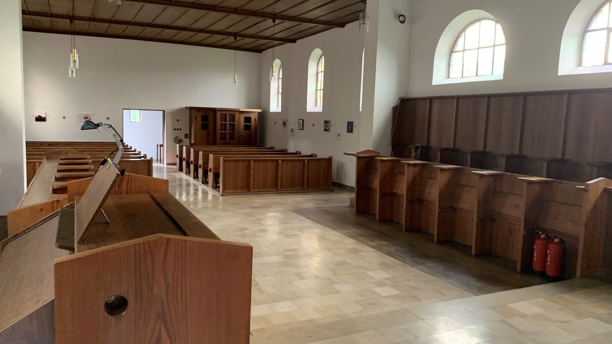 Das Innere der Kirche wird zum Konzertsaal