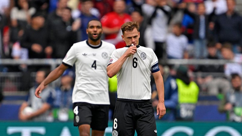 Jonathan Tah (Deutschland) und Josua Kimmich (Deutschland) bei der Nations League. | Bild: picture alliance / M.i.S. | Bernd Feil Jonathan Tah (Deutschland) und Josua Kimmich (Deutschland) bei der Nations League.