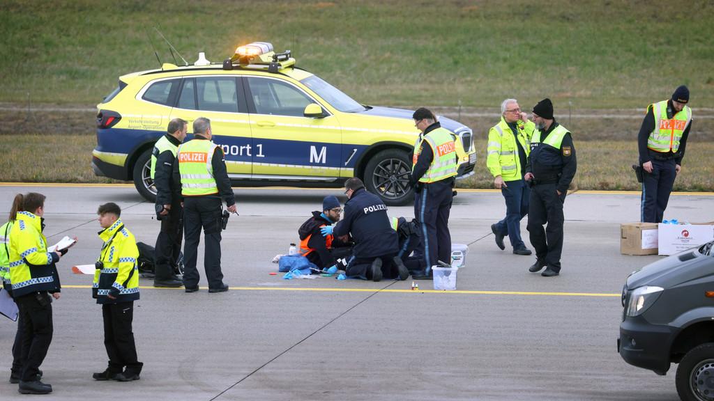 Klimaaktivisten Nach Münchner Flughafen-Blockade Wieder Frei | BR24