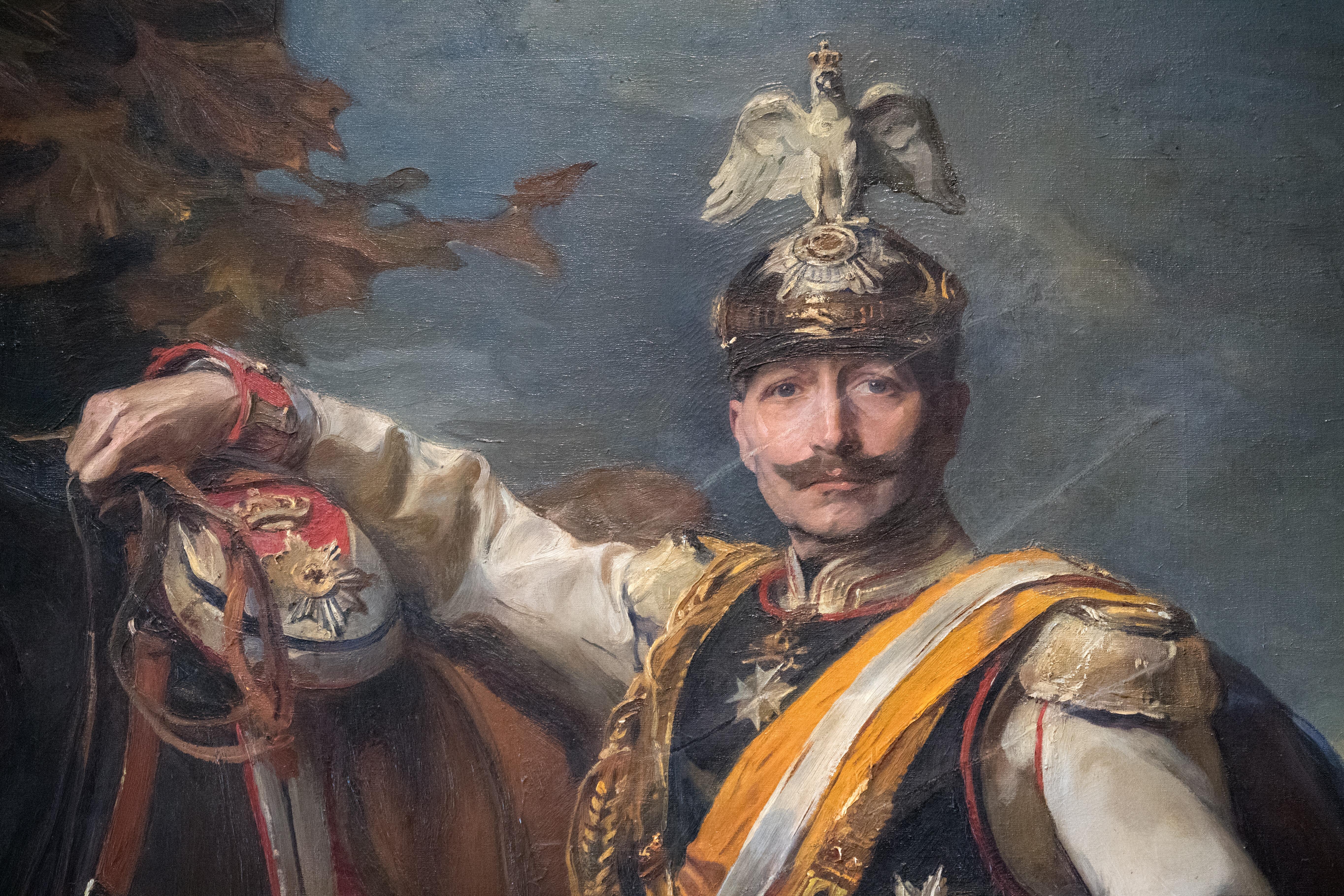 Gemälde von Philip de László aus dem Jahr 1911 im Neuen Palais Potsdam | Bild:Ralf Hirschberger/Picture Alliance