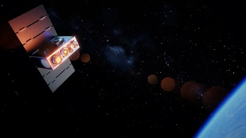 Mit besseren Satelliten-Daten will ein Münchner Unternehmen Feuerwehren bei der Waldbrandbekämpfung helfen. | Bild: OroraTech GmbH Mit besseren Satelliten-Daten will ein Münchner Unternehmen Feuerwehren bei der Waldbrandbekämpfung helfen.