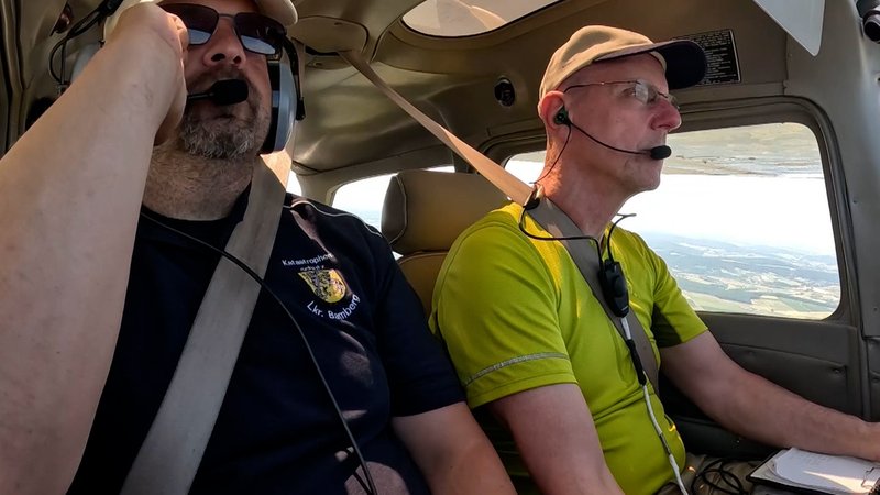 Beobachter wollen Waldbrände aus der Luft früh erkennen | Bild: Bayerischer Rundfunk 2025 Beobachter wollen Waldbrände aus der Luft früh erkennen