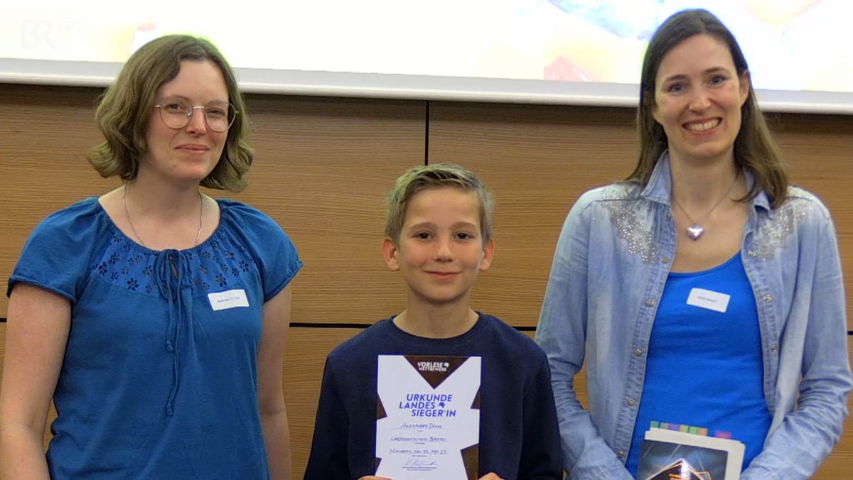 Schüler aus Oberfranken gewinnt bayerischen Vorlese-Wettbewerb