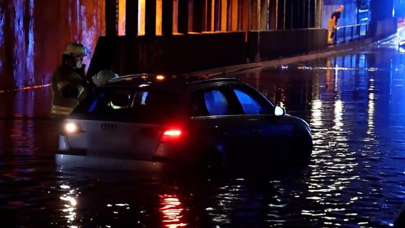 Vor allem am Untermain und im Spessart gab es viele Einsätze in Folge der Unwetter.