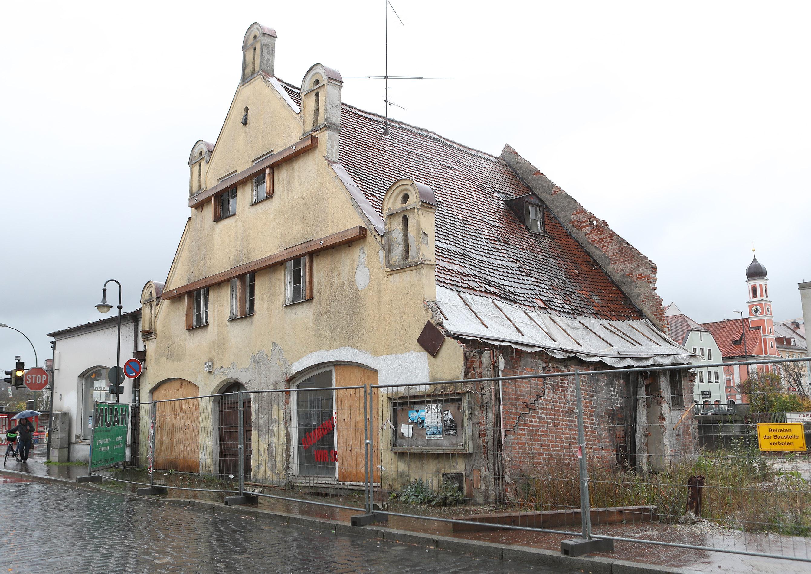 Früheres Handwerkerhaus in Landshut