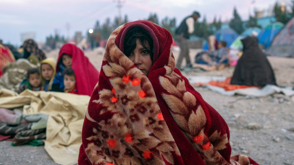 Inlands-Flüchtlinge in Herat, Afghanistan