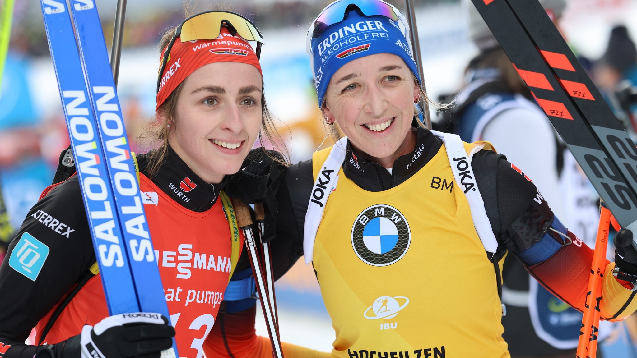 Vanessa Voigt (l.) und Franziska Preuß