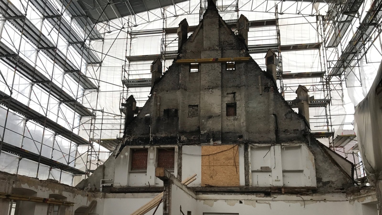 Nach dem Brand: So sieht es jetzt im Dillinger Rathaus aus