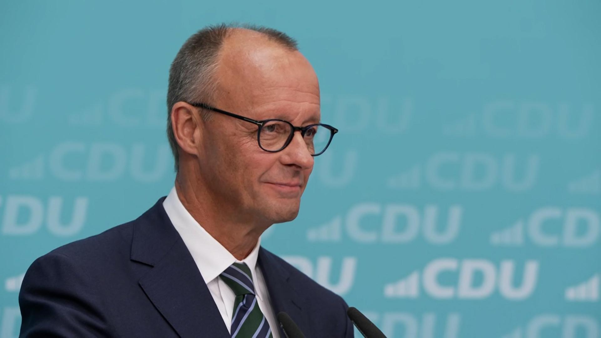 CDU-Chef Merz in Berlin