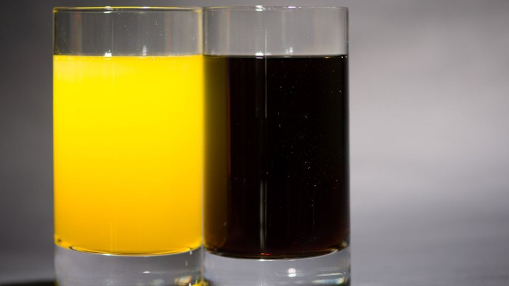 Orangenlimo und Cola - als "Spezi" gemischt sehr beliebt