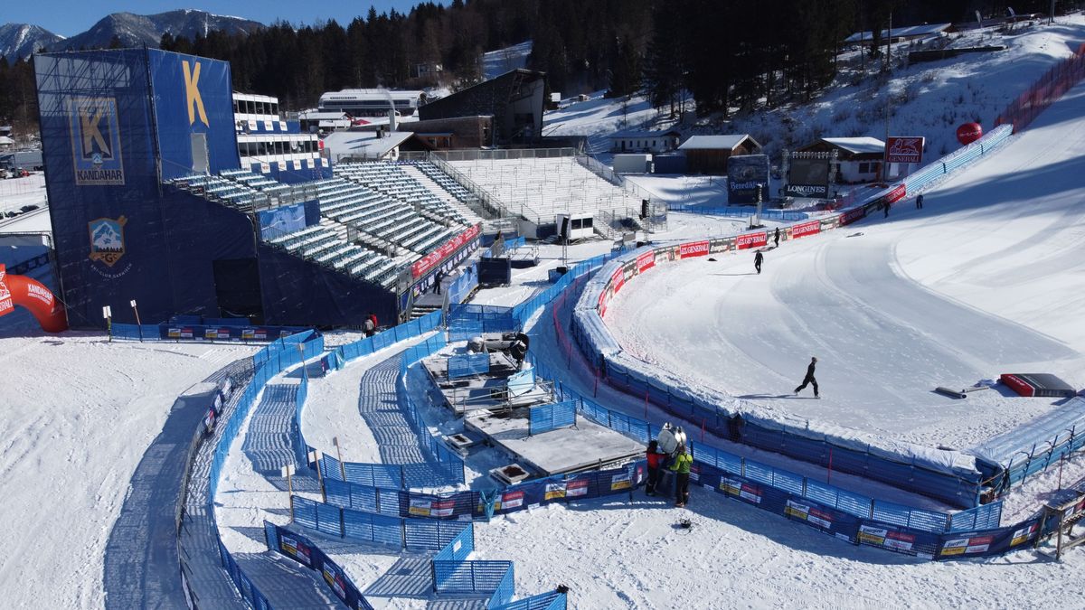 Ski Weltcups In Garmisch Partenkirchen Ohne Zuschauer Br24