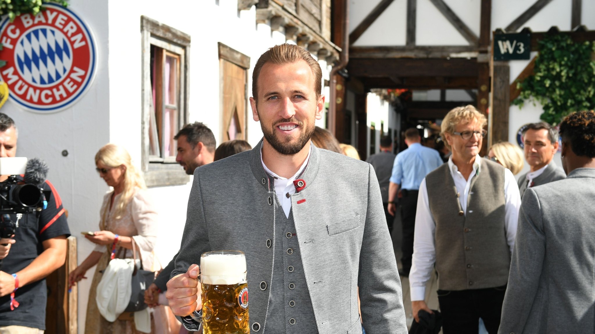 Harry Kane auf der Wiesn