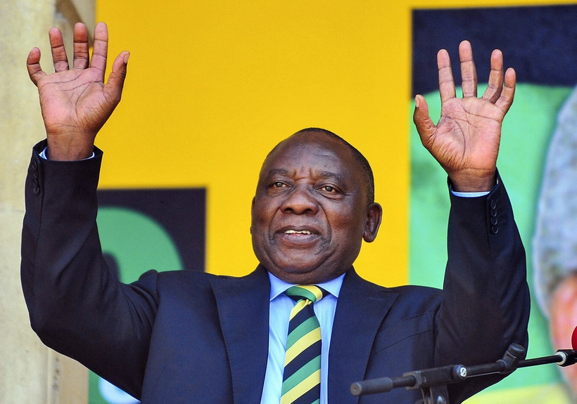 Cyril Ramaphosa Zum Neuen Pr sidenten S dafrikas Gew hlt BR24