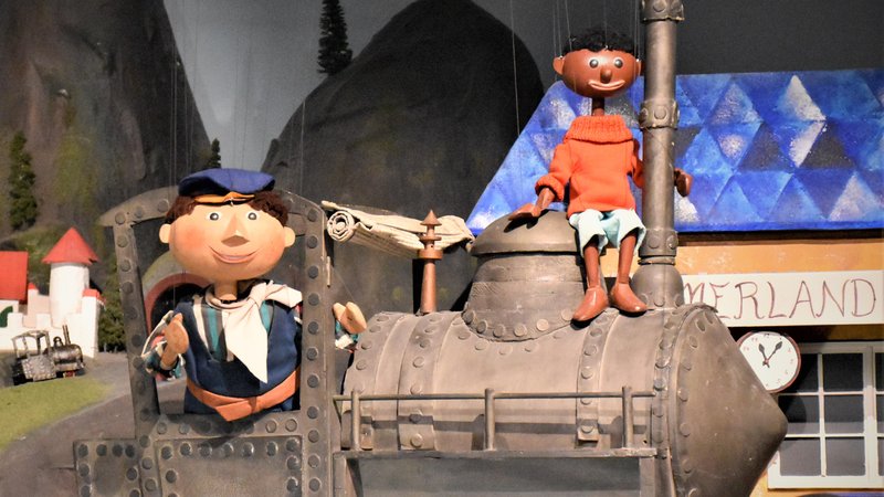 Jim Knopf und Lukas, der Lokomotivführer | Bild: picture alliance / KNA | Christopher Beschnitt Jim Knopf und Lukas, der Lokomotivführer