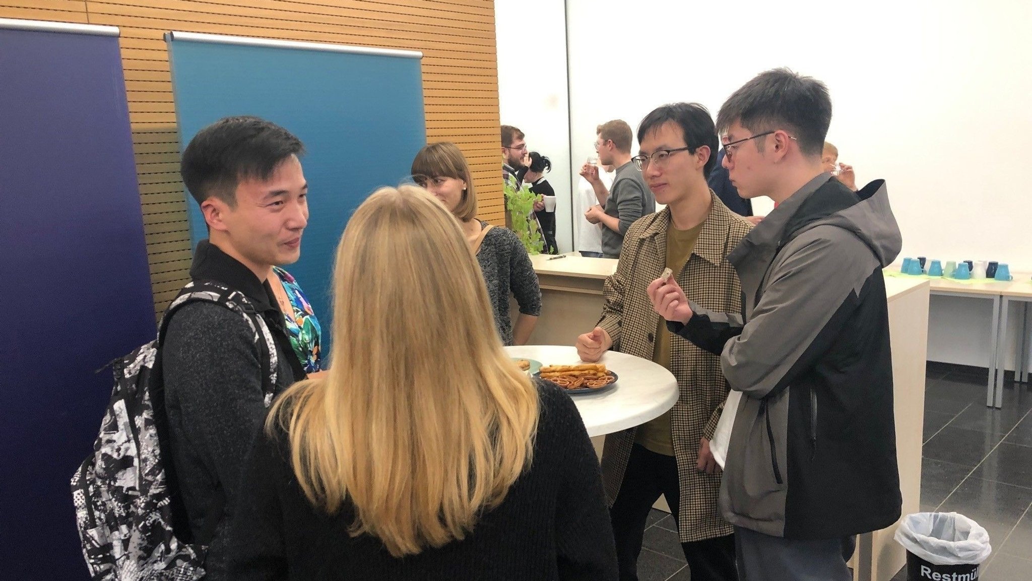 Chinesische und Deutsche Studenten in Würzburg