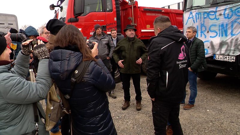 Bauernproteste | Bild: BR Bauernproteste