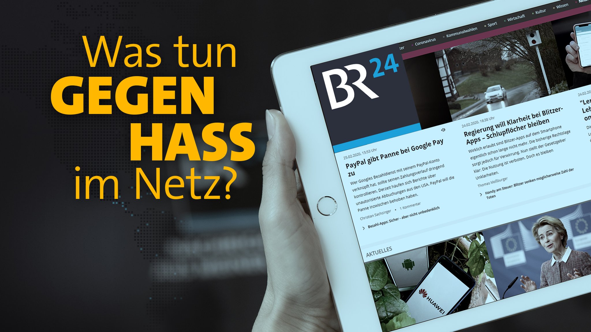 Was tut BR24 gegen Hass im Netz?