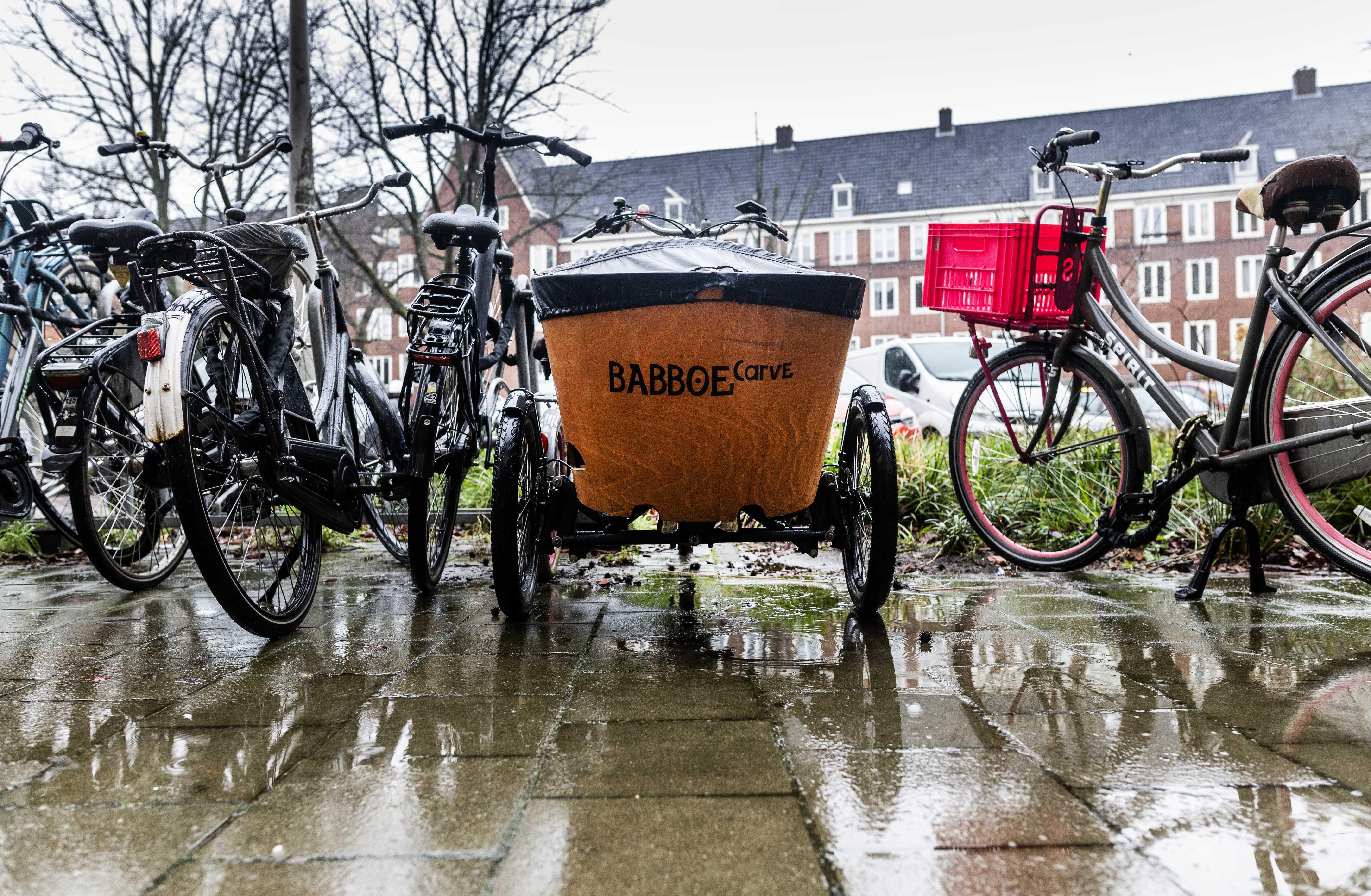 Ein Lastenfahrrad von Babboe