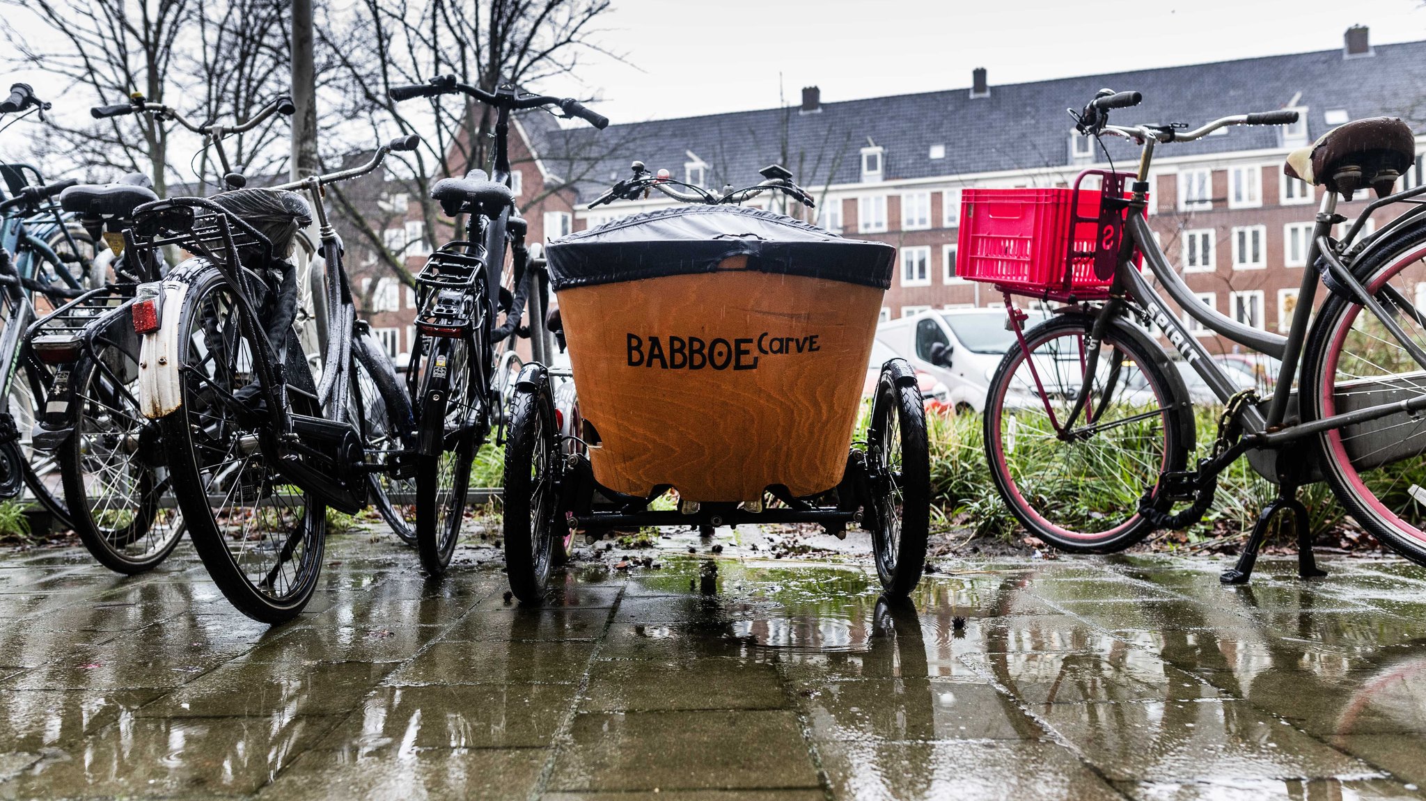 Ein Lastenfahrrad von Babboe