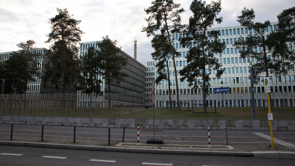 Das BND-Gebäude in Berlin, aufgenommen am 13.01.23.