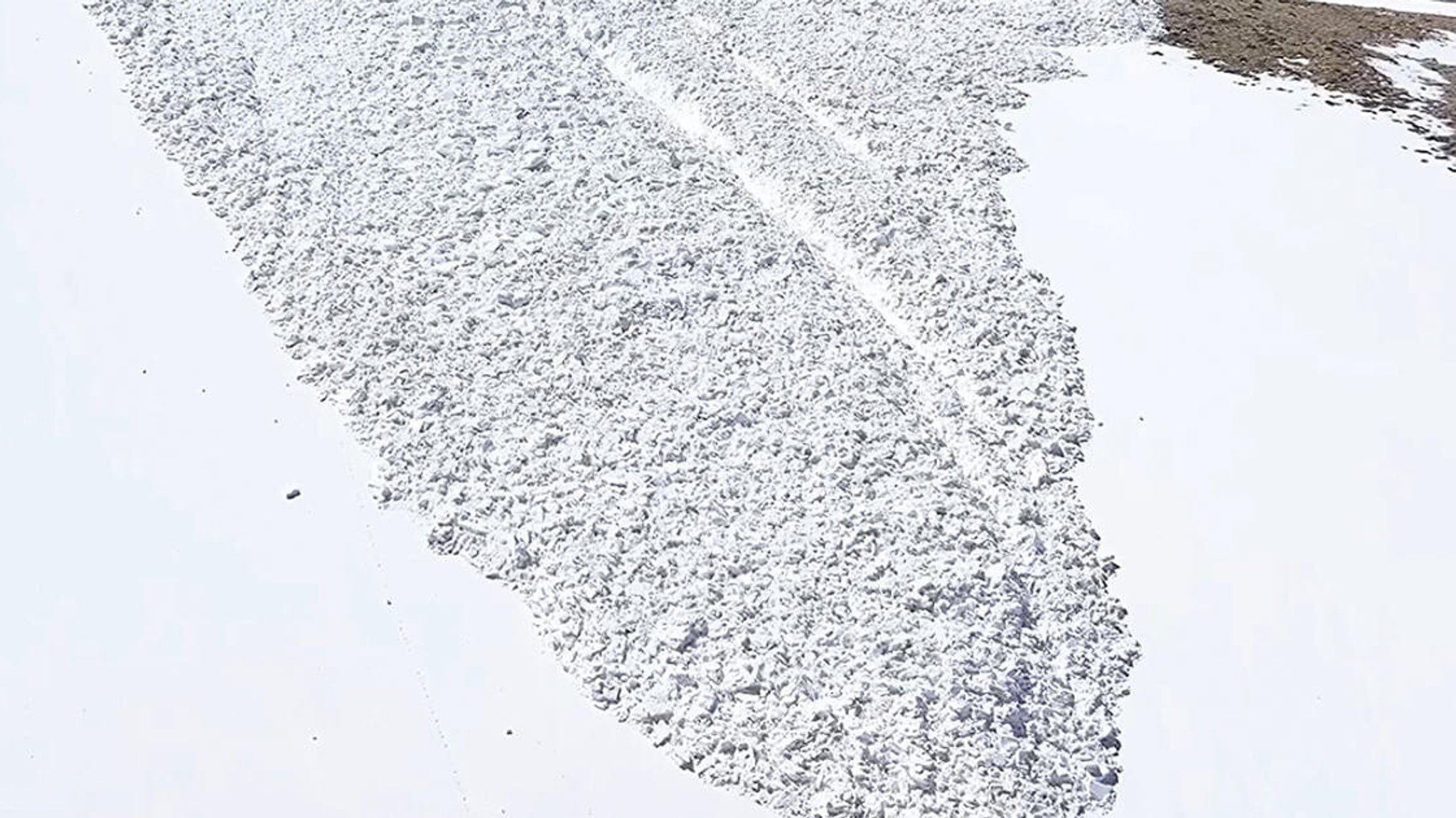 Lawine - Symbolbild.