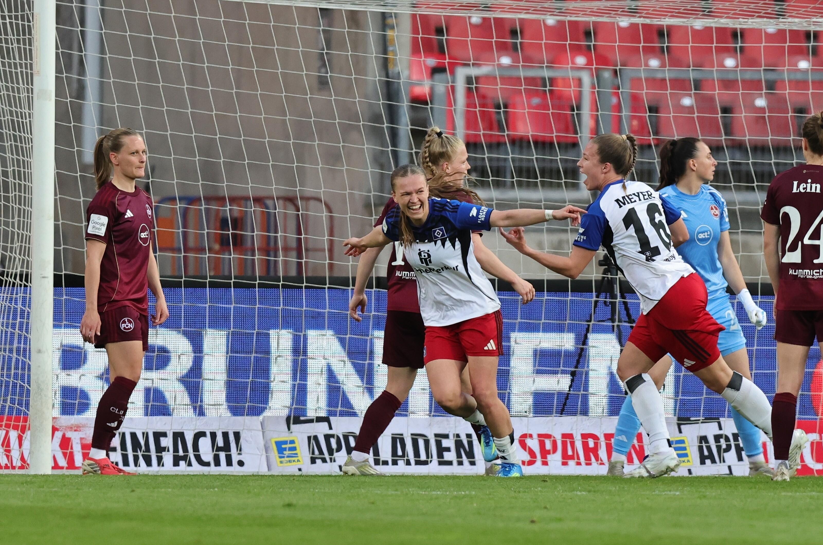 1. FC Nürnberg gegen Hamburger SV
