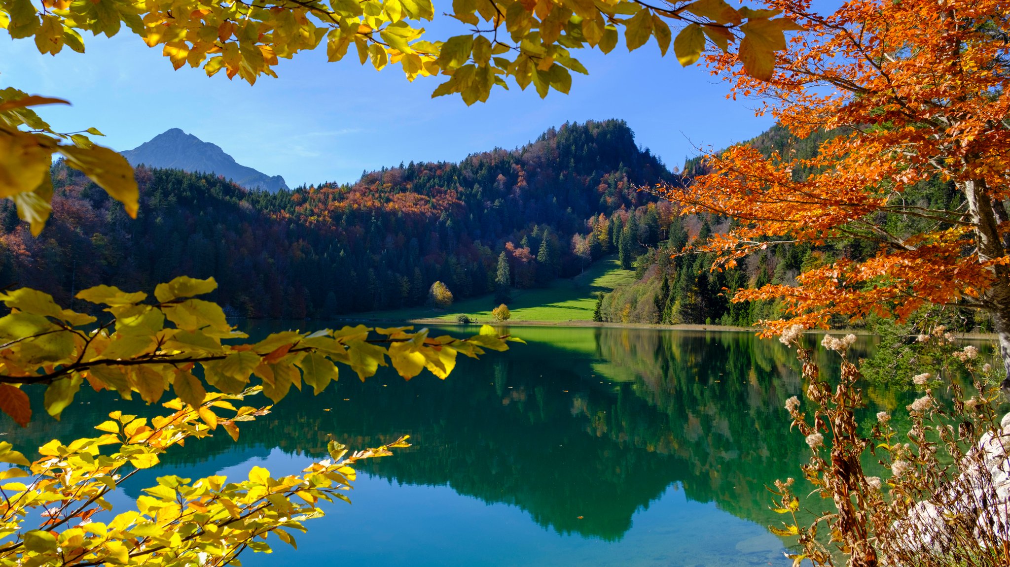 Der Alatsee bei Füssen