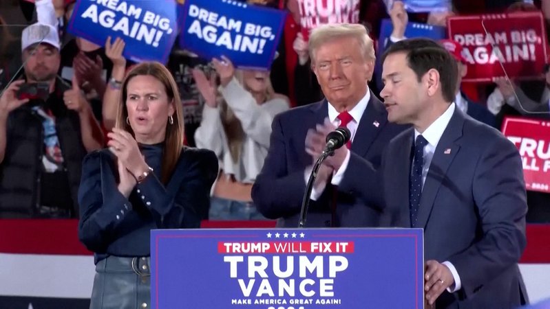 Im Video: Trumps Team nimmt Konturen an | Bild: Bayerischer Rundfunk 2024 Im Video: Trumps Team nimmt Konturen an