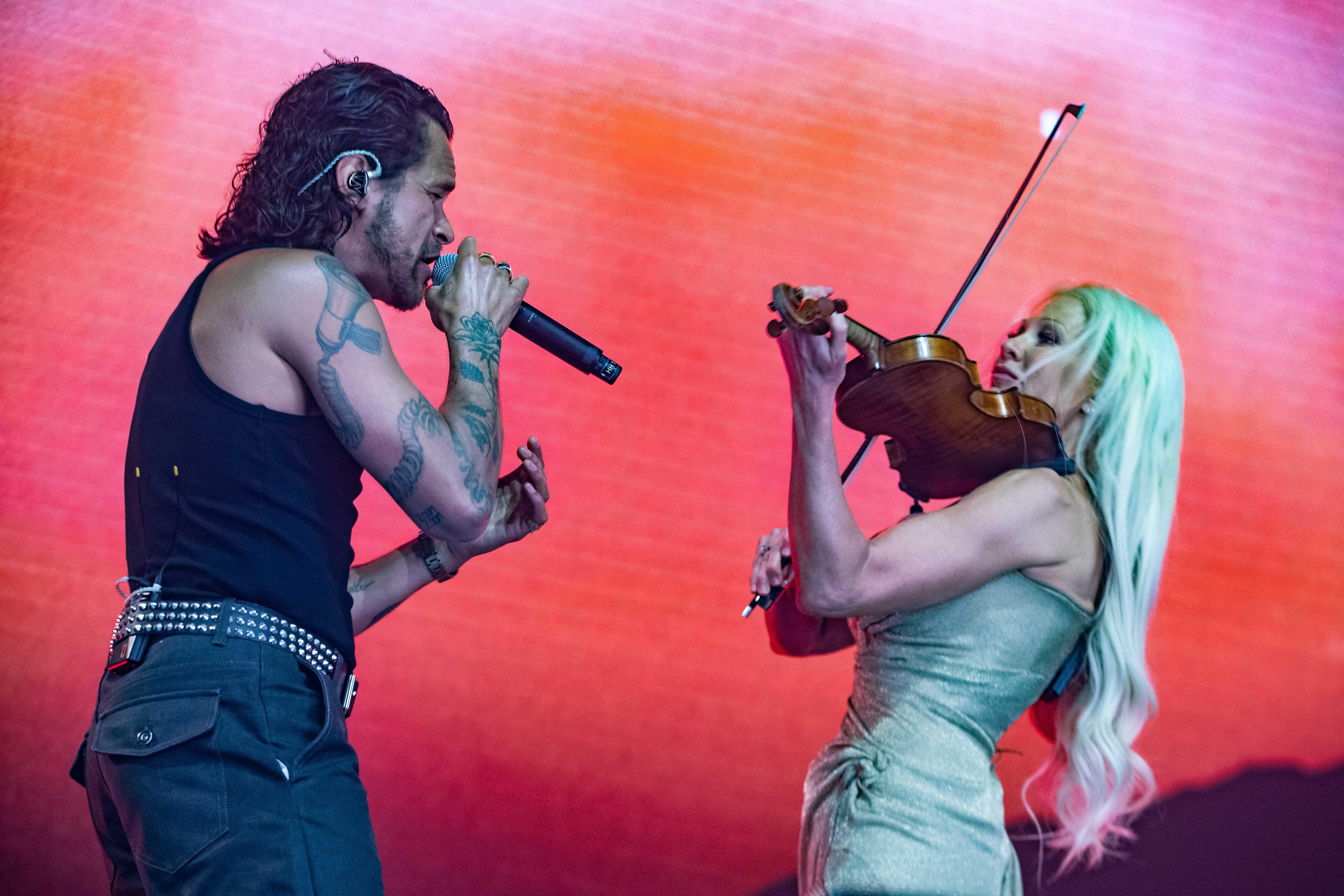 Bei einem Konzertauftritt am 11. April 2026 im Vorfeld des ESC