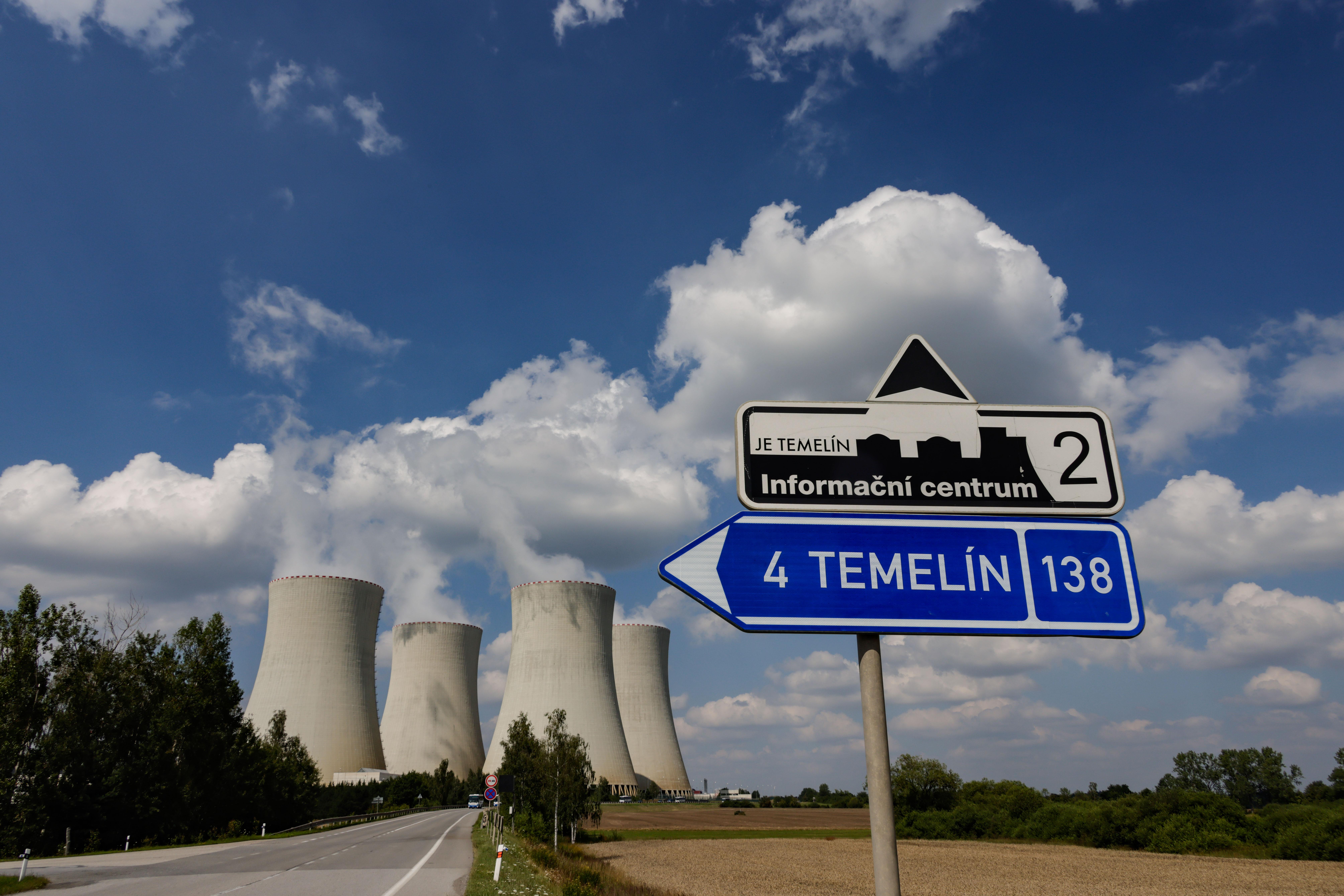 Das tschechische Atomkraftwerk Temelín