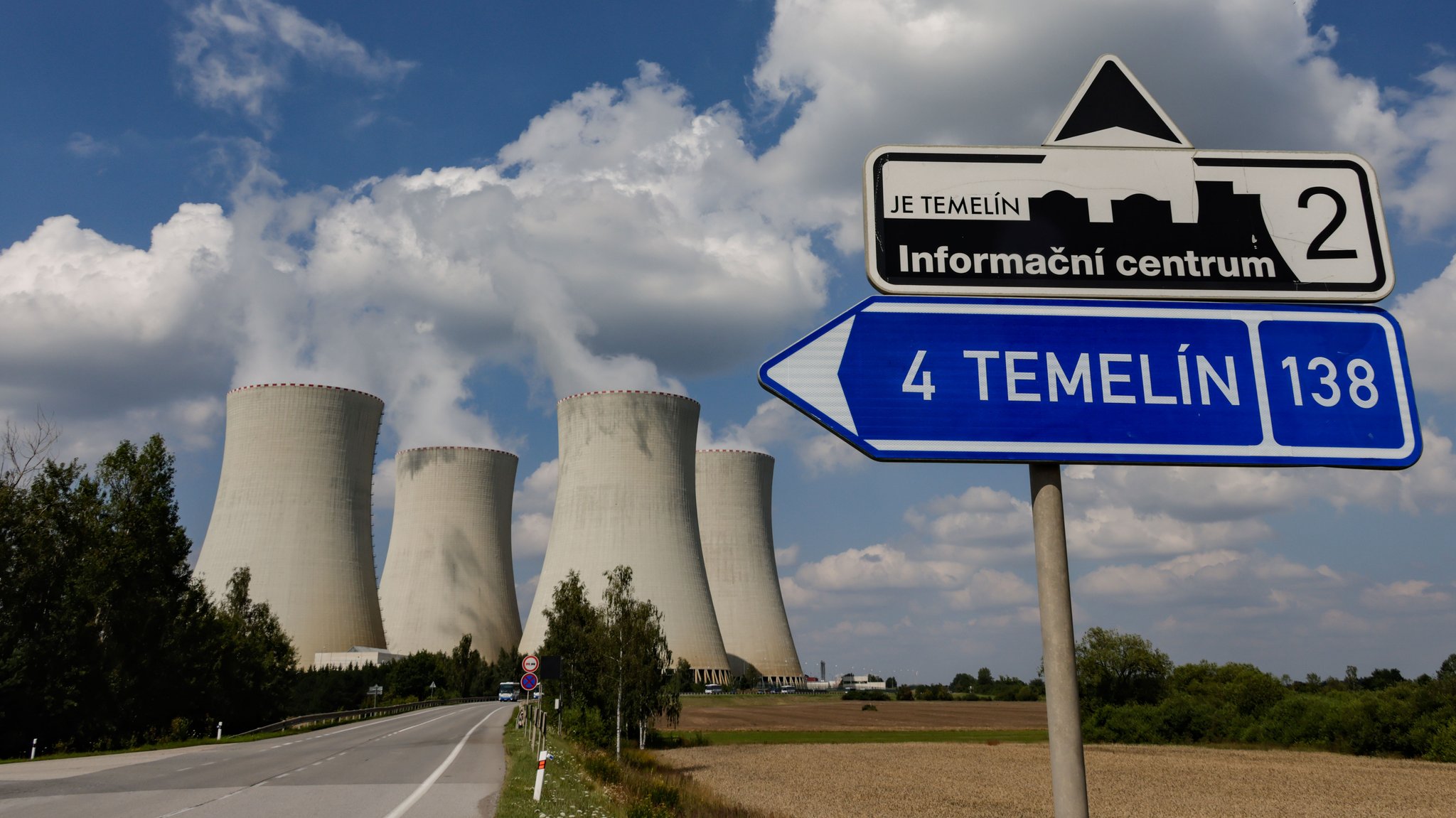 Das tschechische Atomkraftwerk Temelín