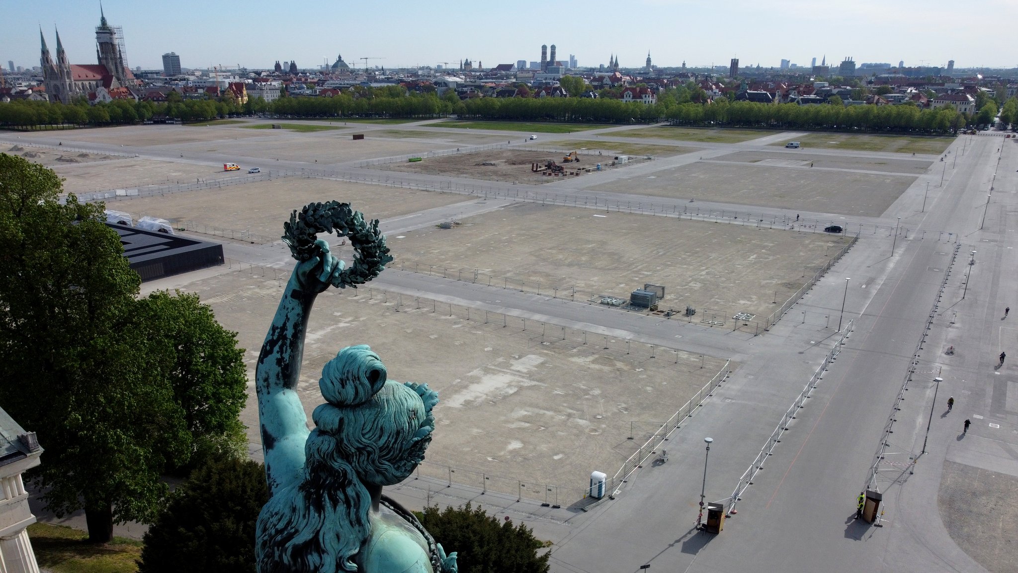 Das Oktoberfest auf der Münchener Theresienwiese findet wegen der Corona-Pandemie auch in diesem Jahr nicht statt.