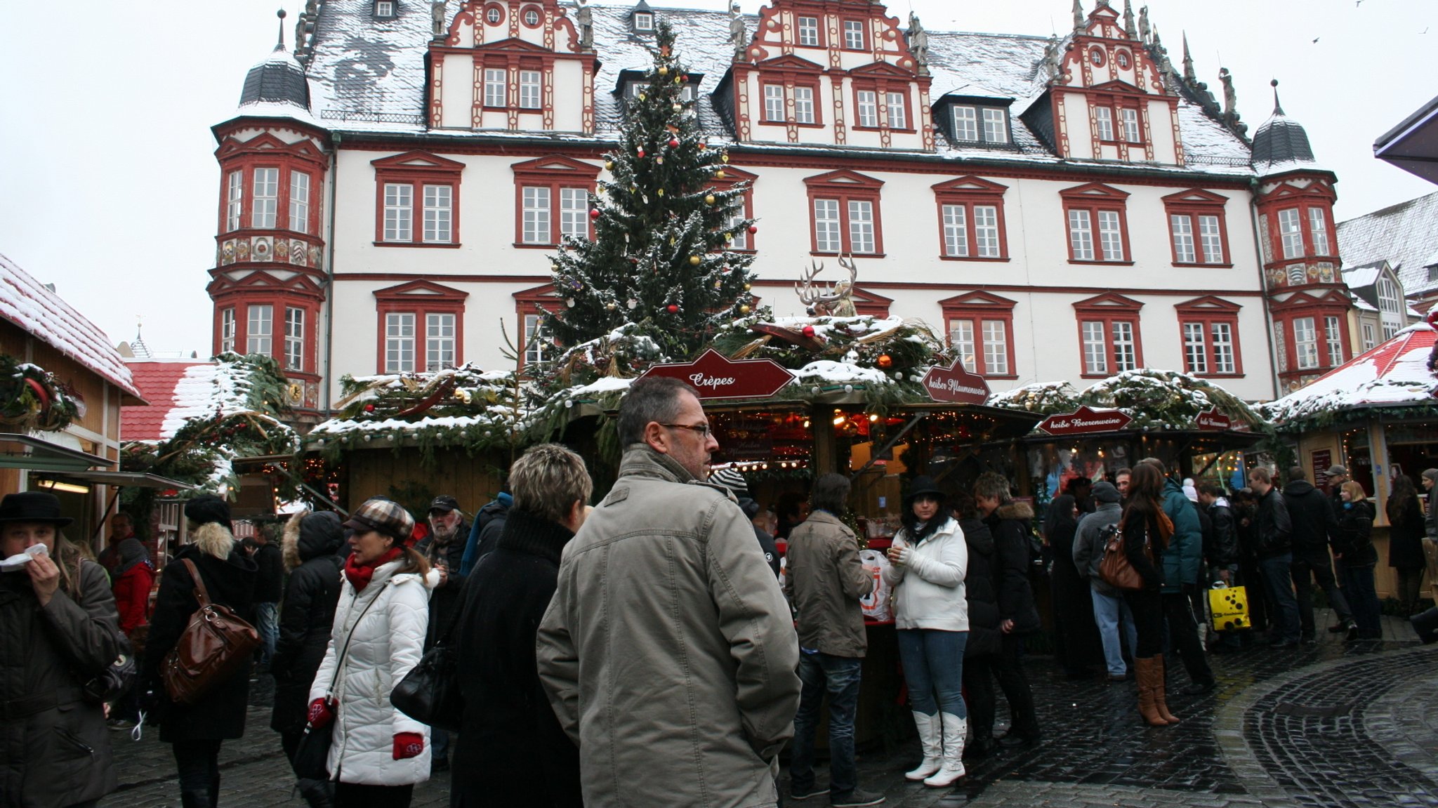 Weihnachtsmarkt in Coburg (Archivfoto)