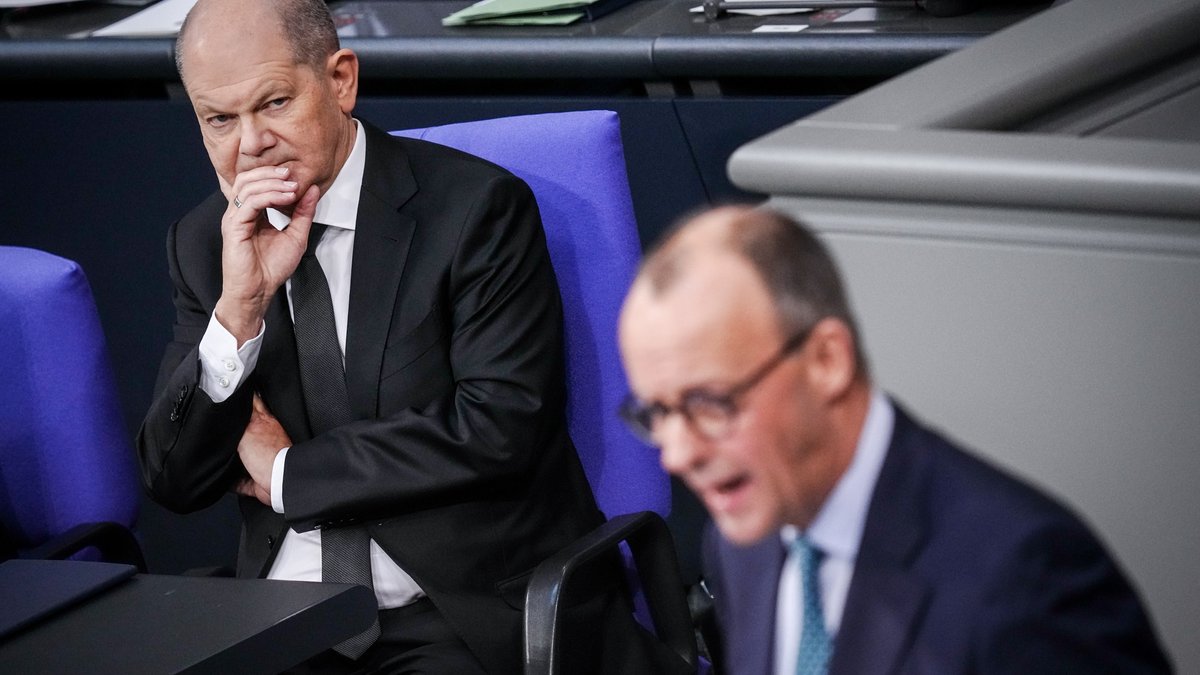 Boxring Bundestag: Scholz gegen Merz in der Generaldebatte 